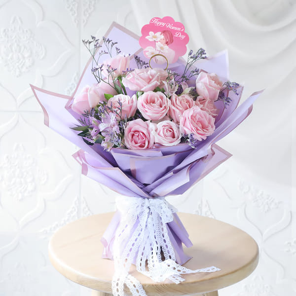Timeless Elegance Women's Day Bouquet