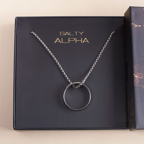 Timeless Helix Ring Chain For Men