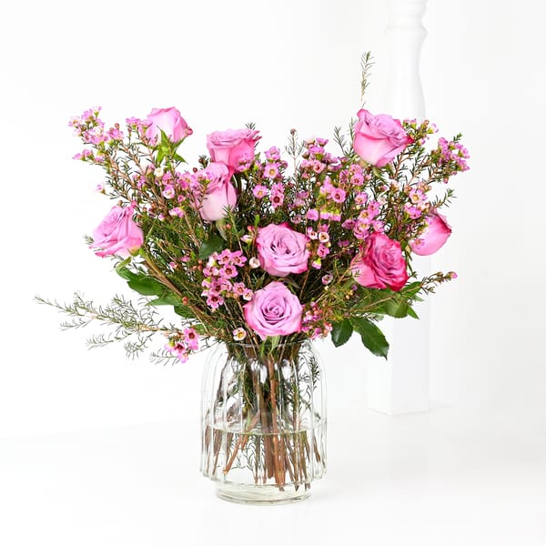 Timeless Purple Roses Valentineï¿½s Day Flowers