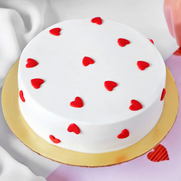 Tiny Hearts Chocolate Cake (2 Kg)