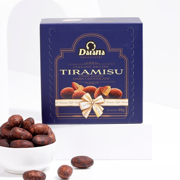 Tiramisu dark chocolate 65 gm