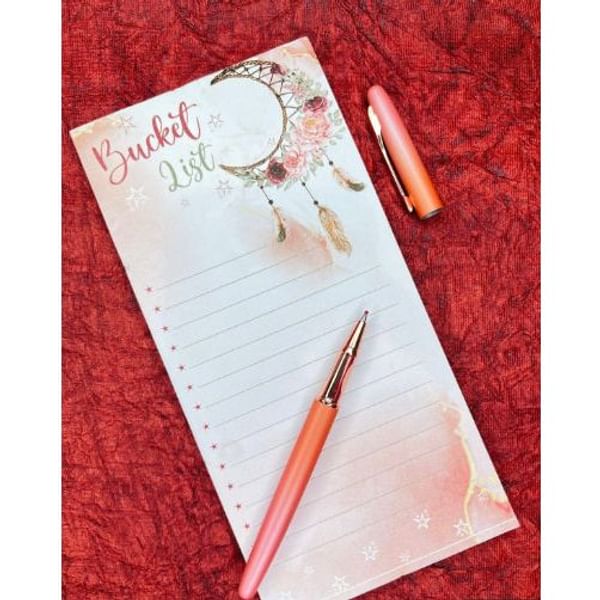 To Do Bucket List - Ruled - Long