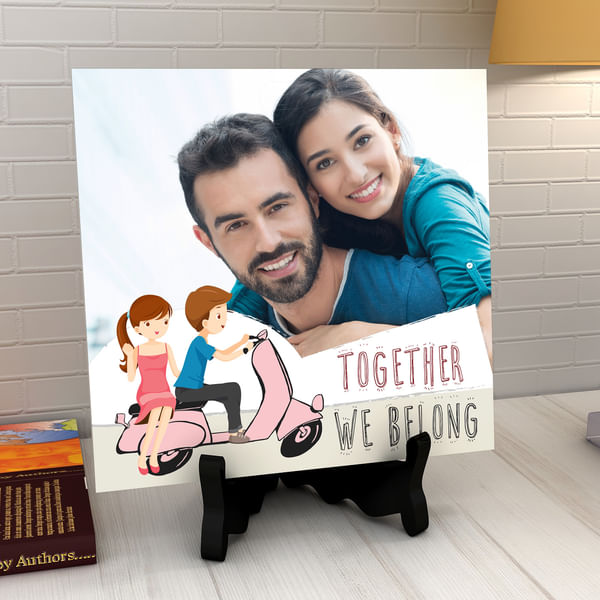 Together We Belong Personalized Tile