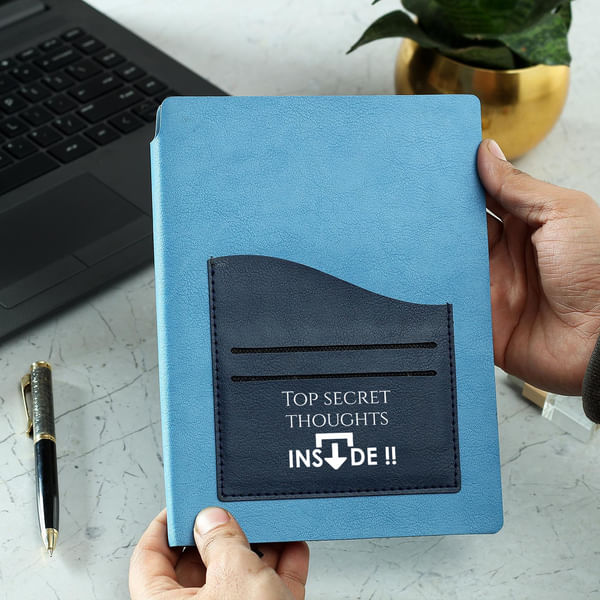 Top Secret Blue Pocket Diary