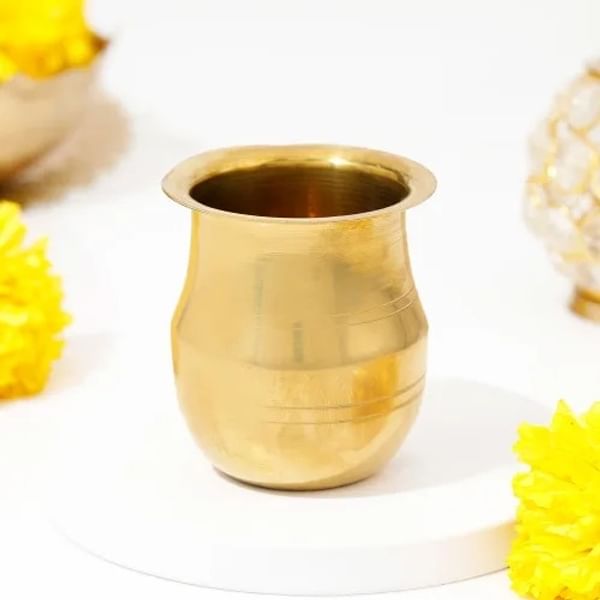 Traditional Brass Karwa