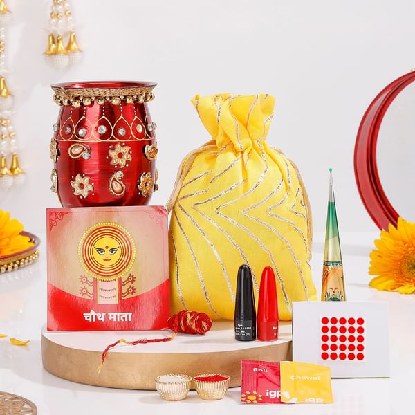 Traditional Elegance Karwa Chauth Essentials