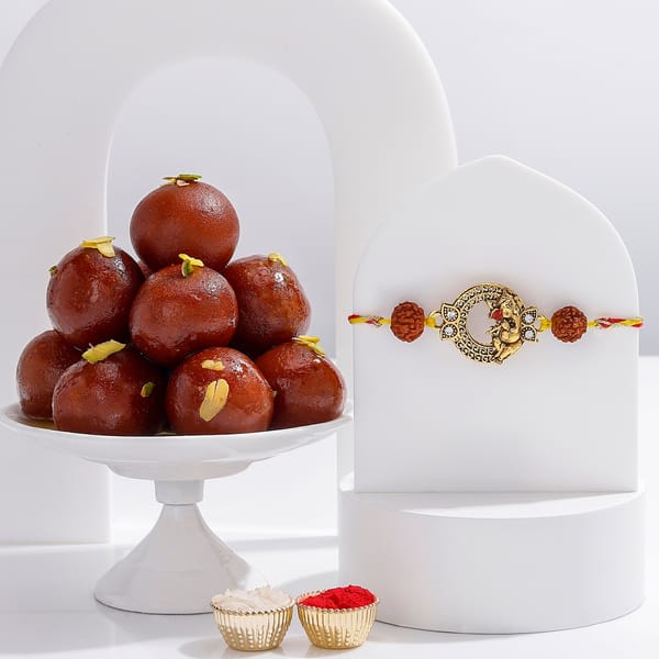 Traditional Indulgence Rakhi Gift Combo