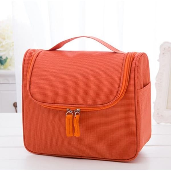 Travel Cosmetic Pouch - Orange