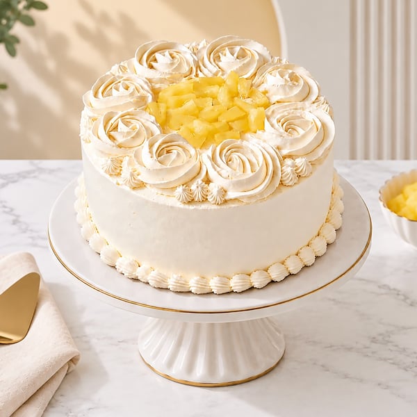 Tropical Pineapple Bliss Cake