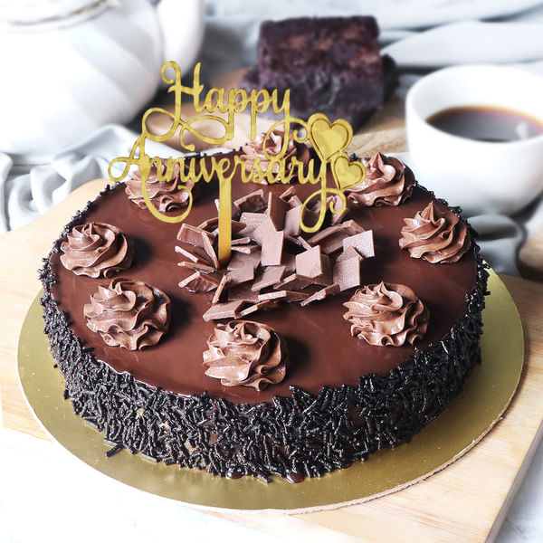 Truffle Delight Anniversary Cake (1 Kg)