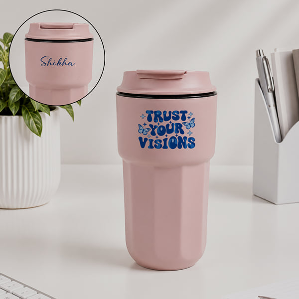 Trust Your Vision Personalized Java Mug