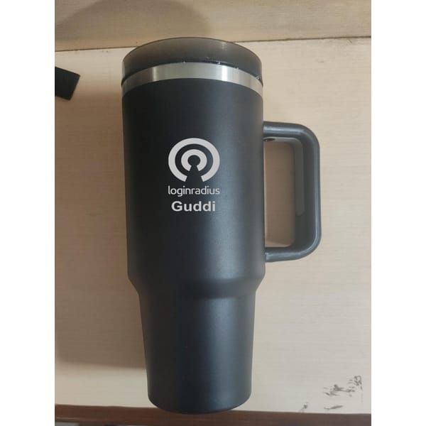 Tumbler with Personalization (Login Radius)