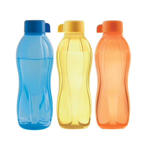 TUPPERWARE WATER BOTTLES 500ML (SET OF 3)