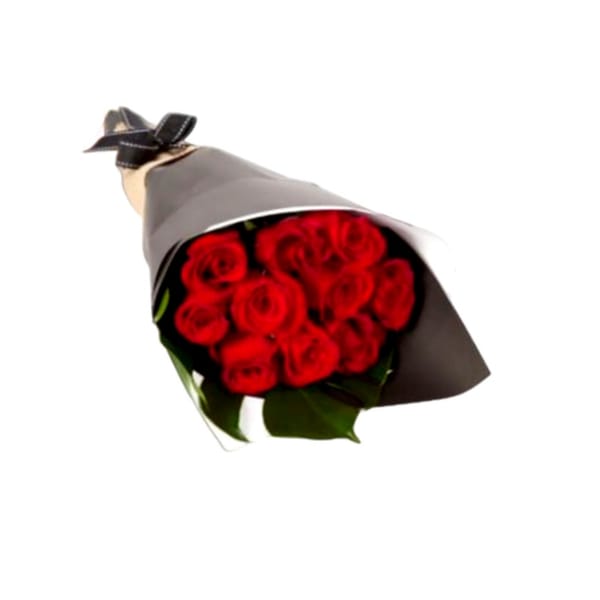 Twelve Red Roses Bouquet