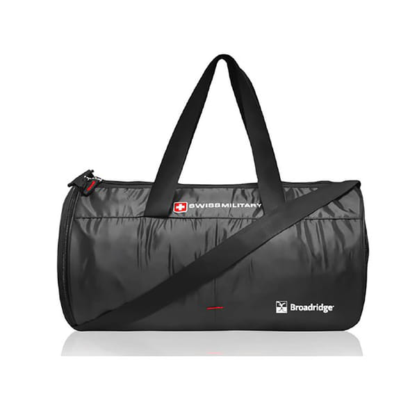 Unisex 29L GymDuffle Bag With Adjustable Shoulder Strap Black