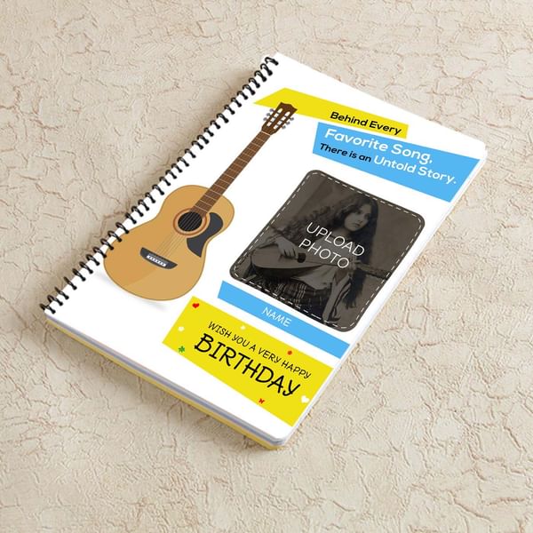 Untold Stories Personalized Birthday Notebook