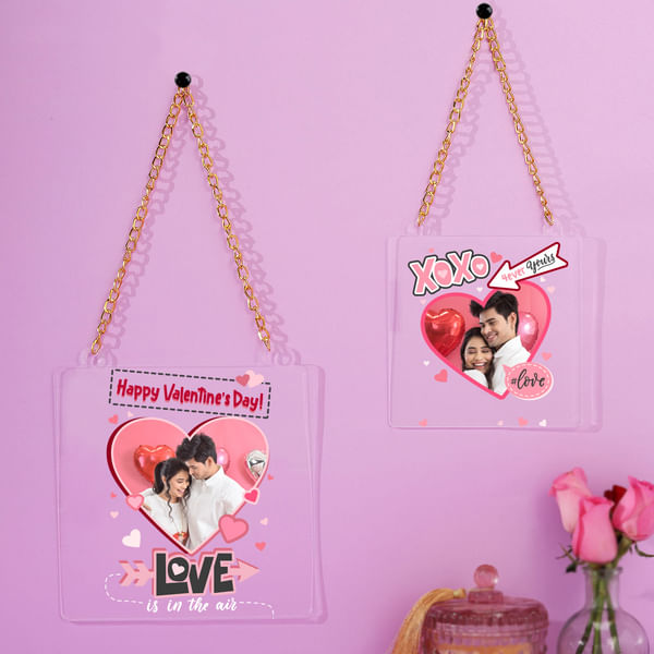 Valentine Love Personalized Frames (set of 2)