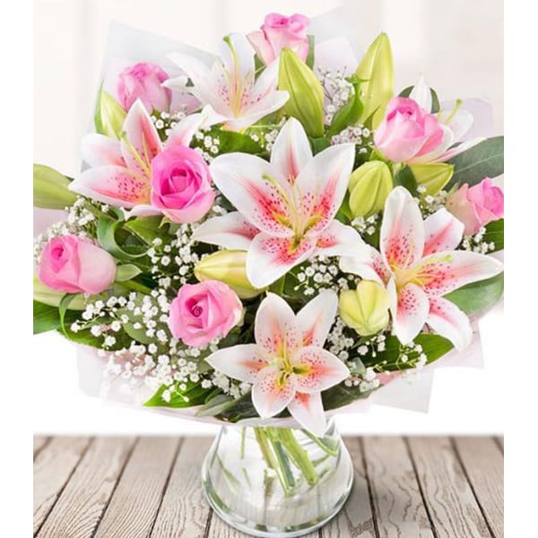 Valentine's Day Blush And Lily Symphony