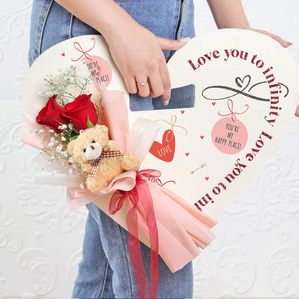 Valentine's Day Love You To Infinity Arrangement