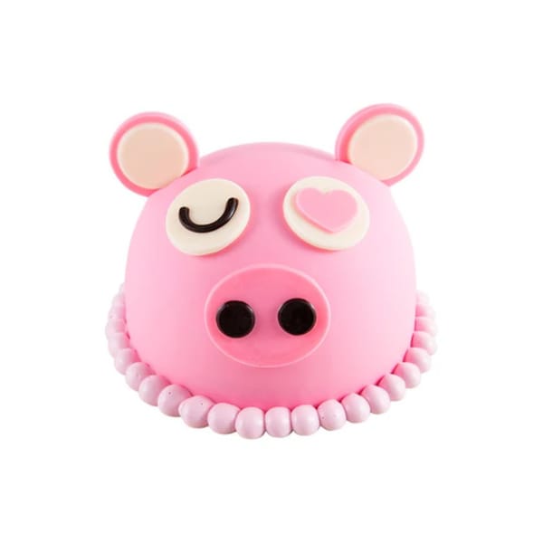 Vanilla Chiffon Cake with Strawberry Buttercream and Chocolate Ganache