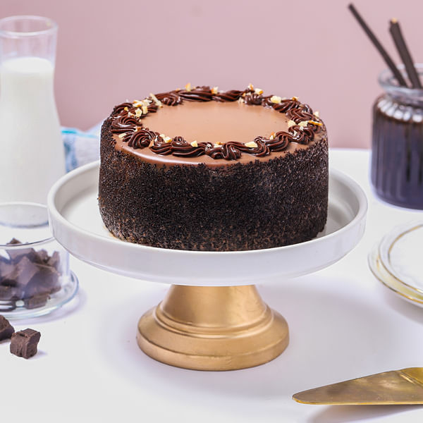 Velvet Hazelnut Cake