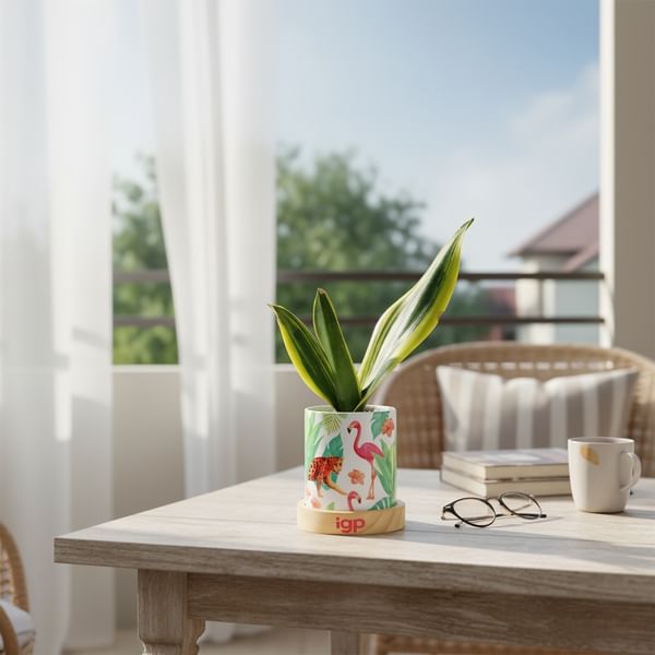 Verdant Elegance Snake Superba Plant