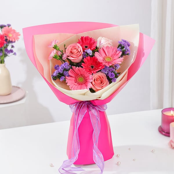 Vibrant Elegance Handtied Bouquet