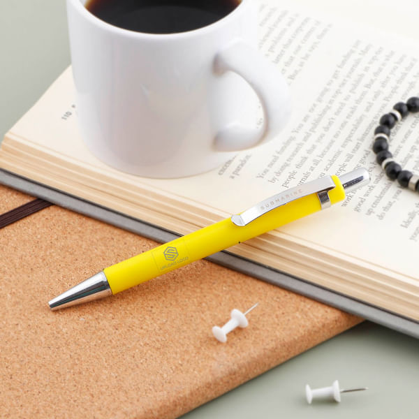 Vibrant Opaque Ball Pen - Customized with Logo