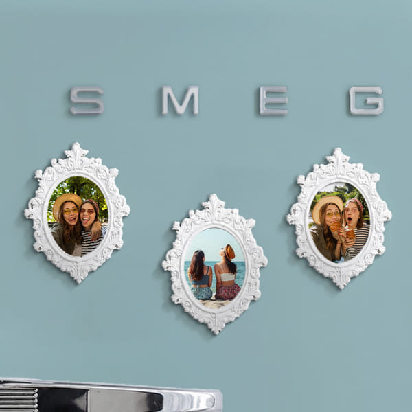 Vintage Fridge Magnet Frame For Friendship Day - 3 pcs
