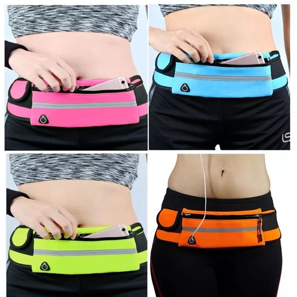 Waist Belt Bag For Running Assorted Single Piece