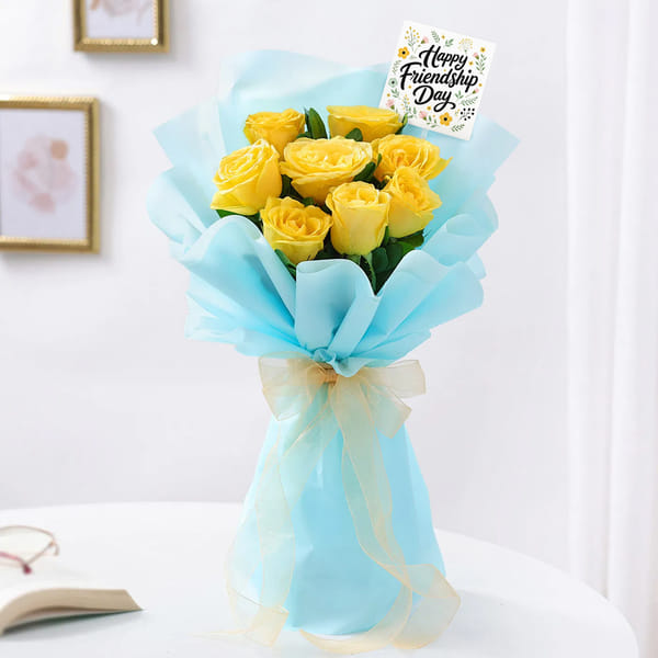 Warm Glow Bouquet For Friendship Day