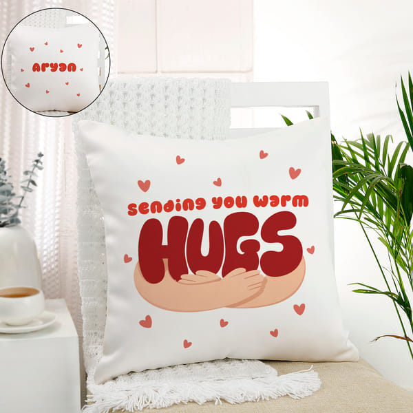 Warm Hugs Cushion