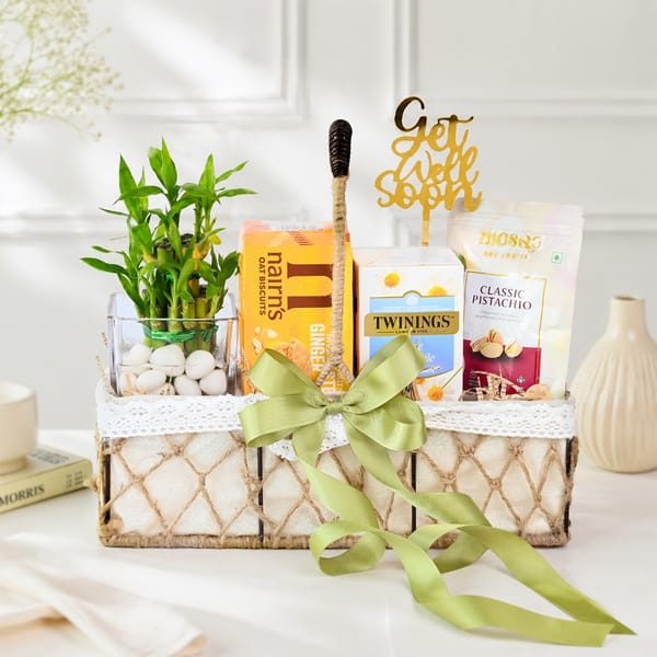 Wellness & Comfort Bamboo Gift Hamper