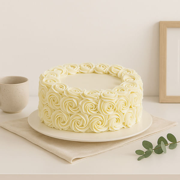 White Rose cake