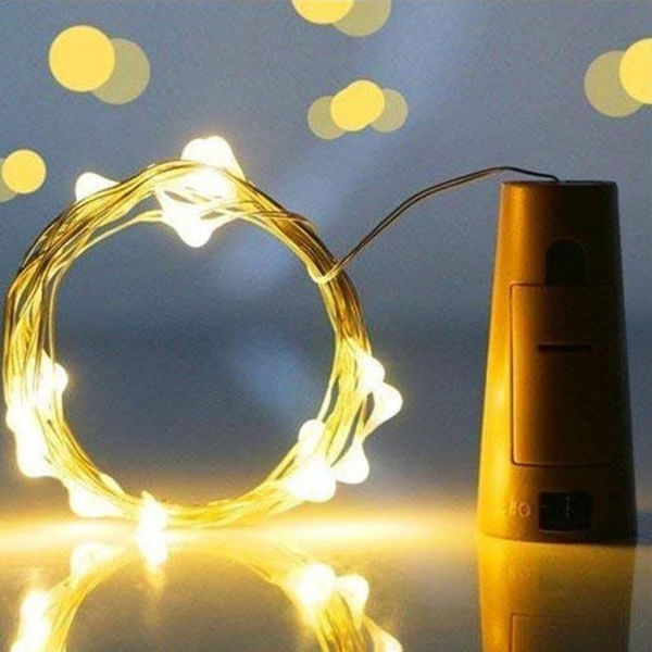 Wine Bottle Cork LED String Light - Warm White