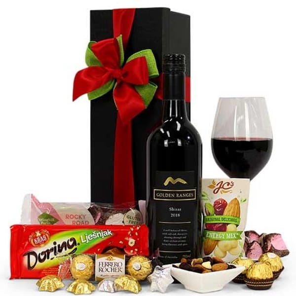 Wine & Treats Christmas Hamper