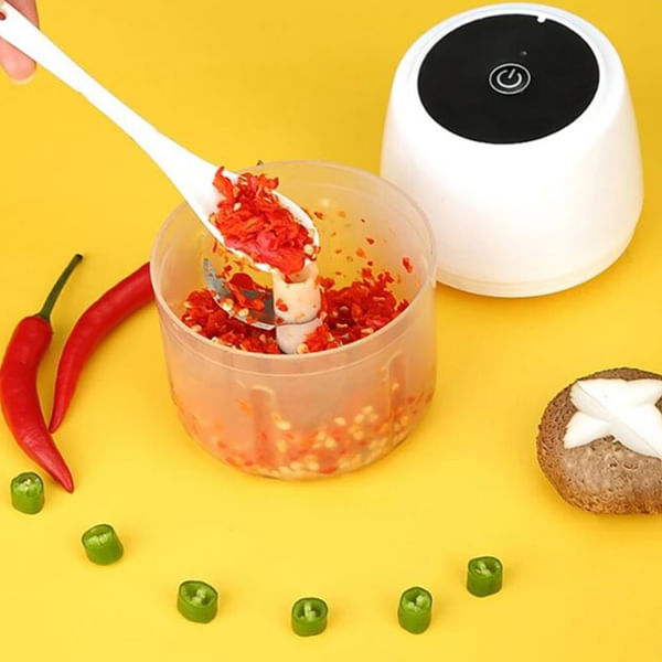 Wireless Mini Kitchen Chopper - USB Powered - Assorted - Single Piece