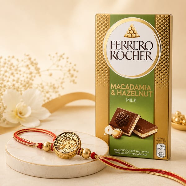 Wishing Tree Rakhi & Ferrero Chocolate