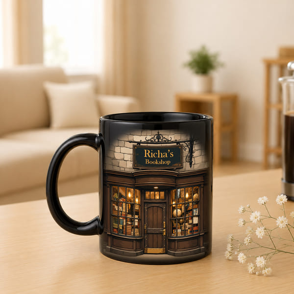 Wizard's Bookshop Personalized Mug