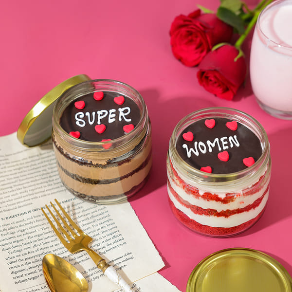 Women's Day Special Jar Cakes (200g each)