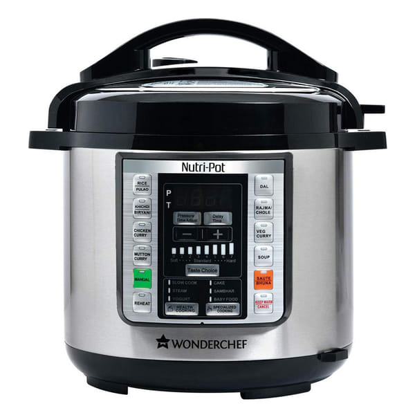 WONDERCHEF NUTRI-POT 6L ELECTRIC PRESSURE COOKER WITH 7-IN-1 FUNCTIONS