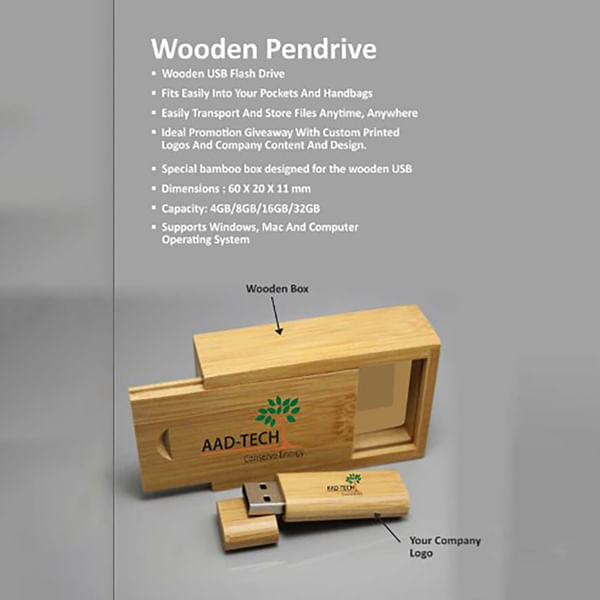 Wooden Pendrive