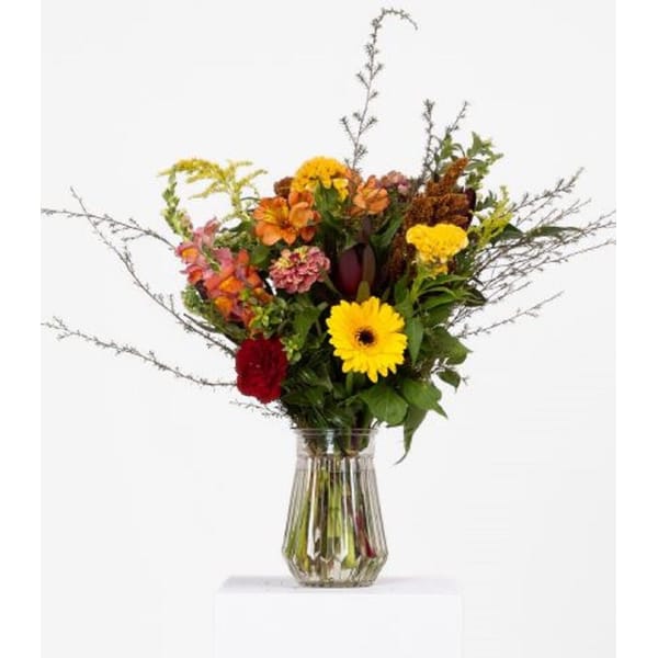 Woodland Bouquet in Vase