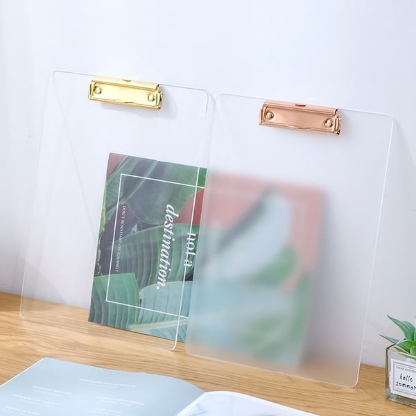 Writing Pad - Acrylic - Translucent - Single Piece