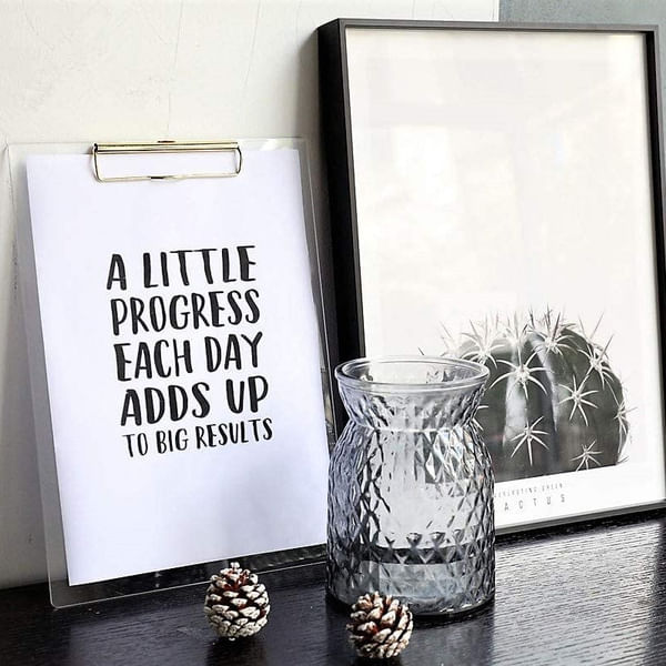 Writing Pad - Acrylic - Translucent - Single Piece