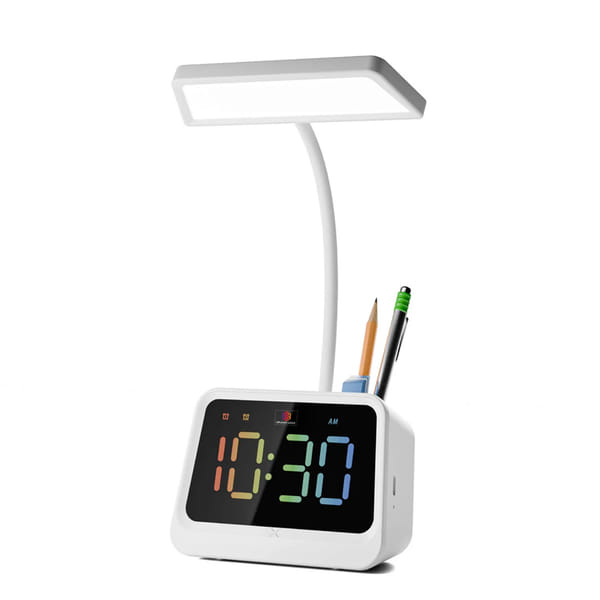 Xech Rechargeable Study Lamp Clock