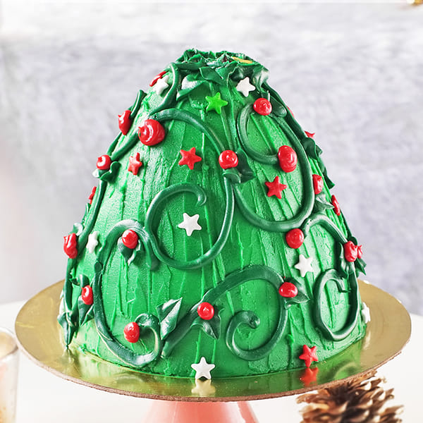 Xmas Tree Chocolate Cake (1 kg)