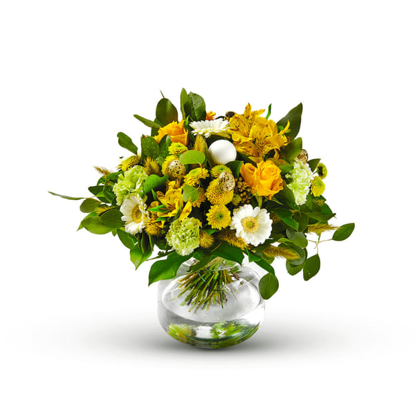 Yellow Easter bouquet