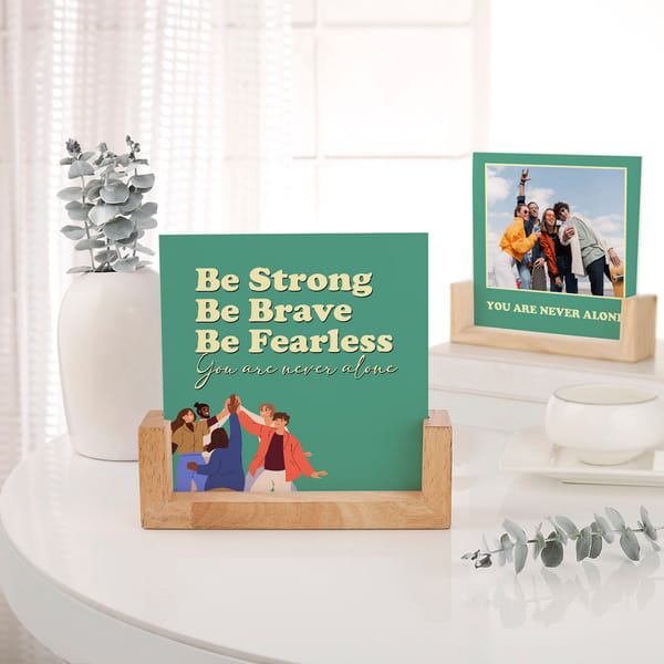 You Are Never Alone Personalized Frame
