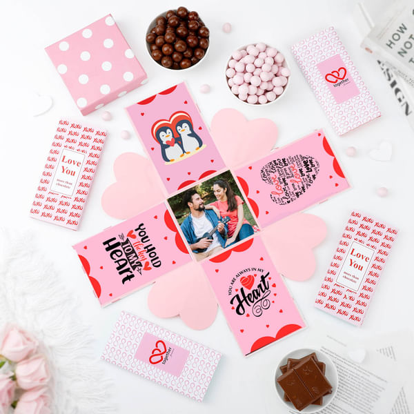 You Hold The Key To My Heart - Personalized Pop-Up Box
